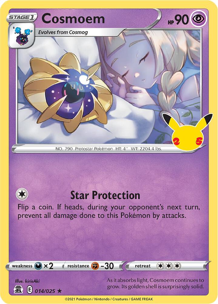 Cosmoem 014/025 card from Celebrations