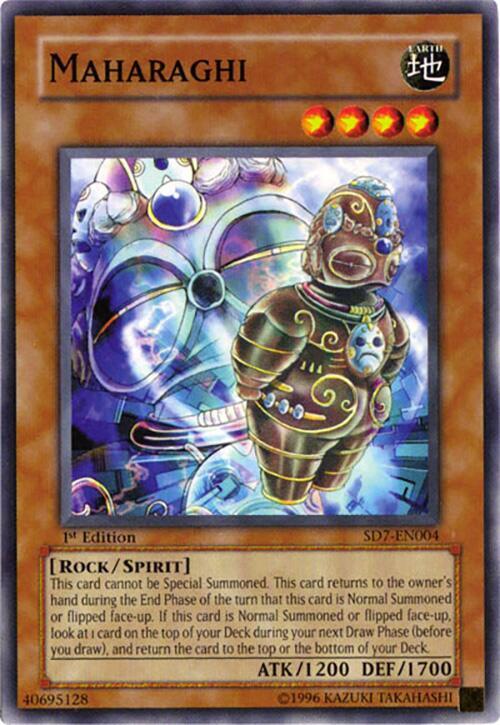 Maharaghi SD7-EN004 card from Structure Deck: Invincible Fortress