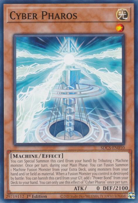 Cyber Pharos SDCS-EN010 card from Structure Deck: Cyber Strike