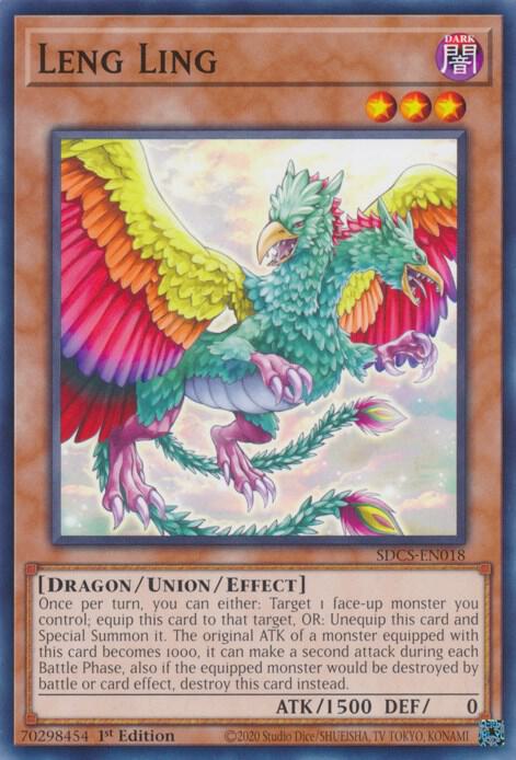 Leng Ling SDCS-EN018 card from Structure Deck: Cyber Strike
