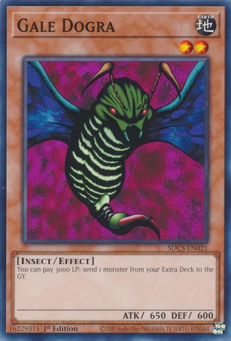 Gale Dogra SDCS-EN021 card from Structure Deck: Cyber Strike