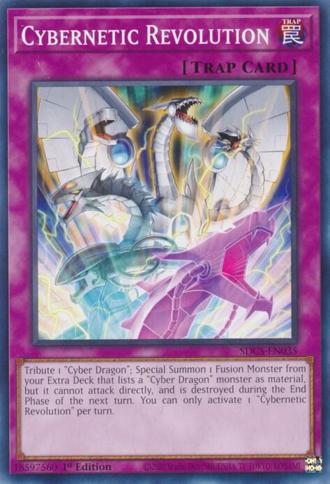 Cybernetic Revolution SDCS-EN035 card from Structure Deck: Cyber Strike
