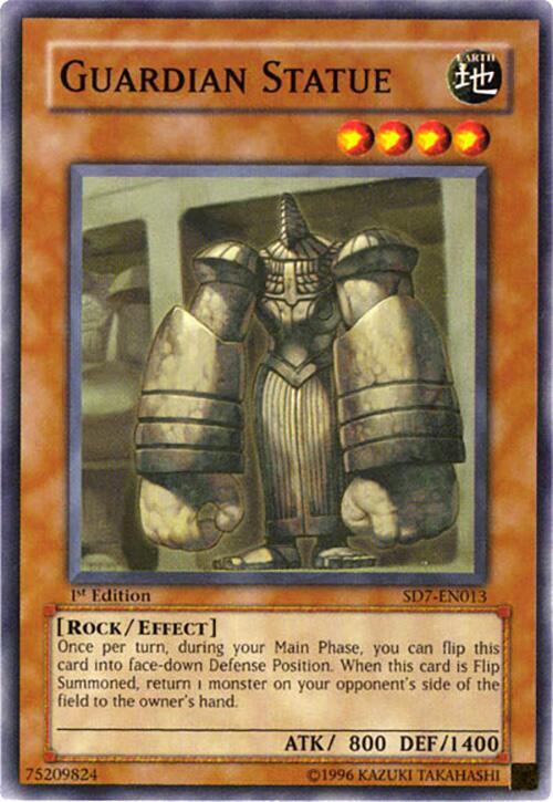 Guardian Statue SD7-EN013 card from Structure Deck: Invincible Fortress