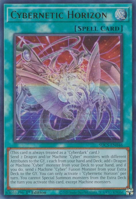 Cybernetic Horizon SDCS-EN046 card from Structure Deck: Cyber Strike