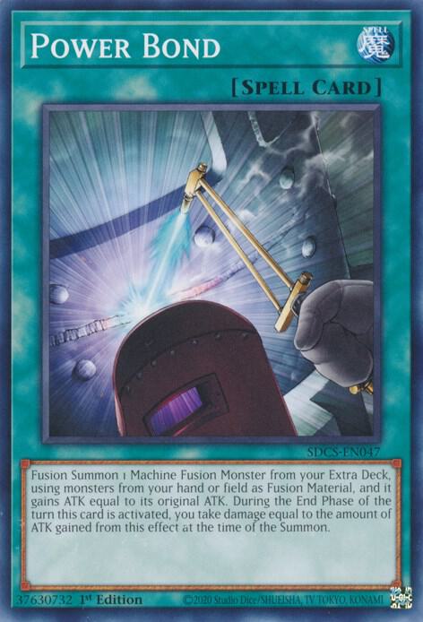 Power Bond SDCS-EN047 card from Structure Deck: Cyber Strike