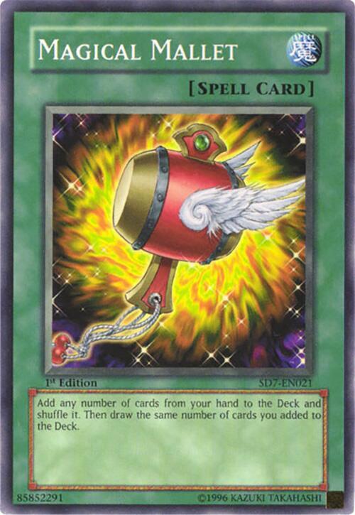 Magical Mallet SD7-EN021 card from Structure Deck: Invincible Fortress