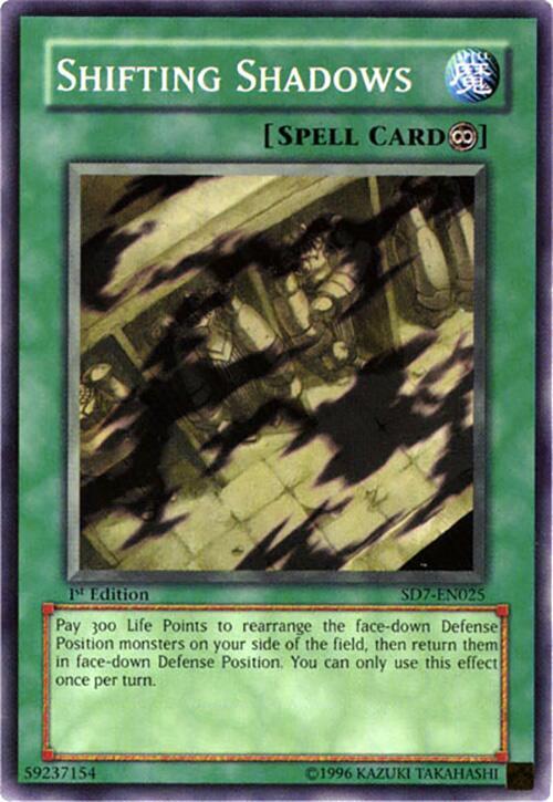 Shifting Shadows SD7-EN025 card from Structure Deck: Invincible Fortress
