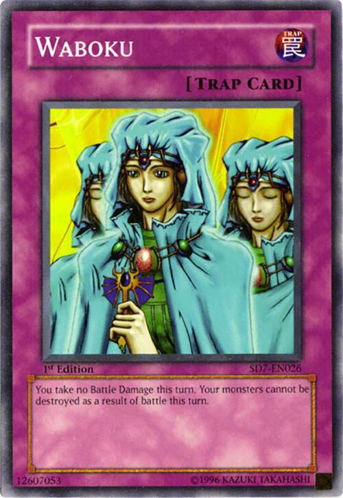 Waboku SD7-EN026 card from Structure Deck: Invincible Fortress