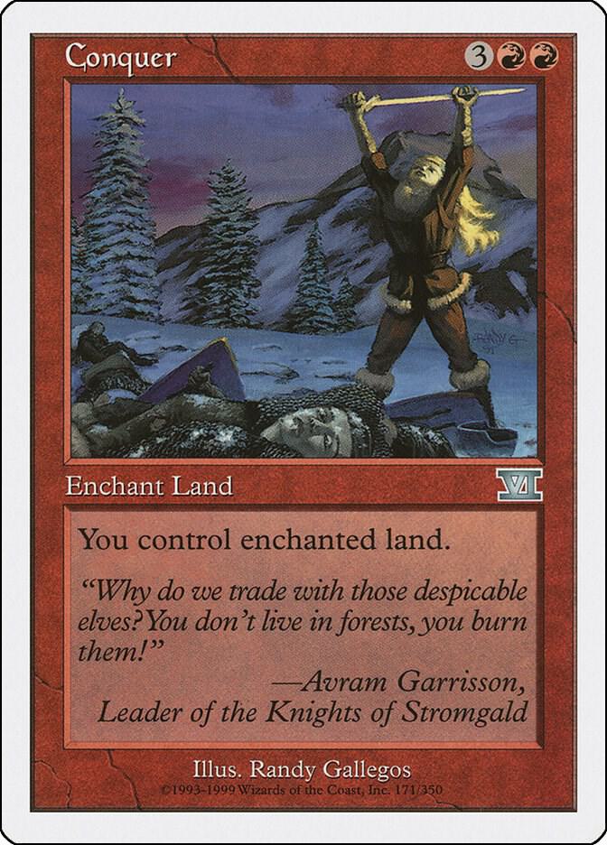 Conquer 171 card from Classic Sixth Edition