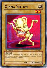 Ojama Yellow DP2-EN003 card from Duelist Pack 2: Chazz Princeton