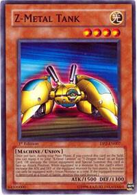Z-Metal Tank DP2-EN007 card from Duelist Pack 2: Chazz Princeton