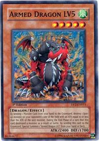 Armed Dragon LV5 DP2-EN011 card from Duelist Pack 2: Chazz Princeton