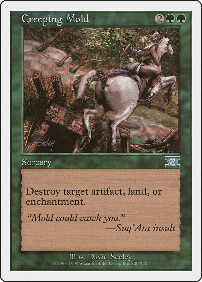 Creeping Mold 220 card from Classic Sixth Edition