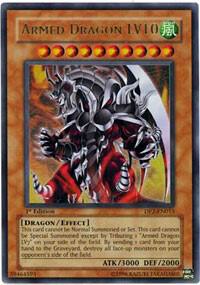 Armed Dragon LV10 DP2-EN013 card from Duelist Pack 2: Chazz Princeton