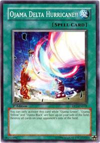 Ojama Delta Hurricane!! DP2-EN018 card from Duelist Pack 2: Chazz Princeton