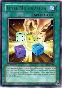 Level Modulation DP2-EN019 card from Duelist Pack 2: Chazz Princeton