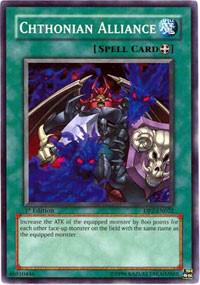 Chthonian Alliance DP2-EN022 card from Duelist Pack 2: Chazz Princeton