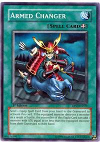 Armed Changer DP2-EN023 card from Duelist Pack 2: Chazz Princeton