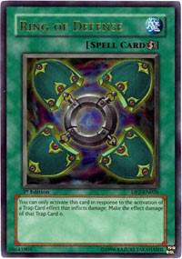 Ring of Defense DP2-EN026 card from Duelist Pack 2: Chazz Princeton