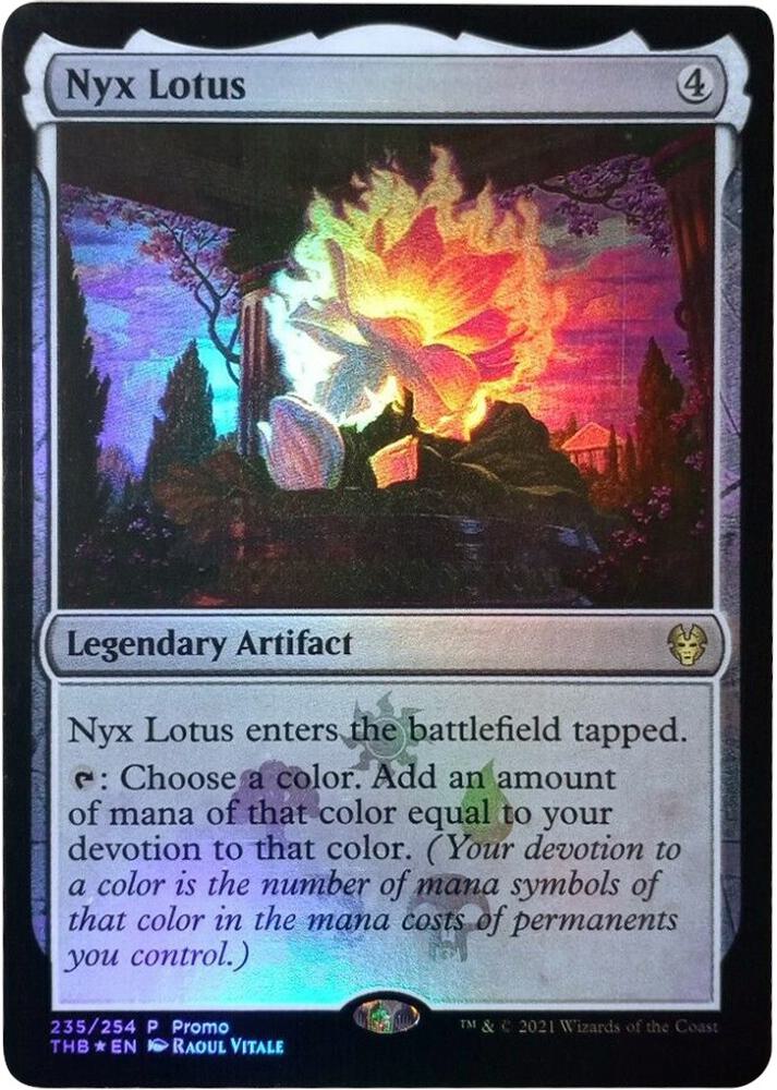 Nyx Lotus 235 card from Media Promos