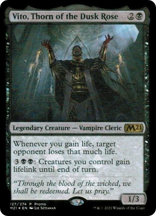 Vito, Thorn of the Dusk Rose 127 card from Media Promos