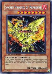 Sacred Phoenix of Nephthys EEN-ENSE3 card from Elemental Energy