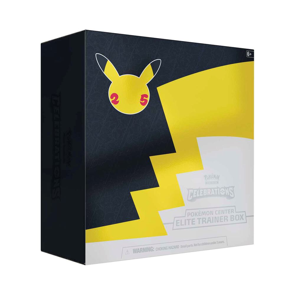 Celebrations Pokemon Center Elite Trainer Box (Exclusive) card from Celebrations