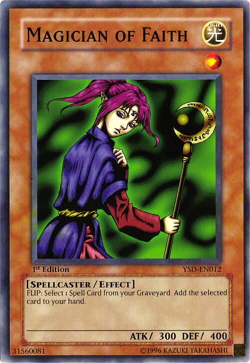 Magician of Faith YSD-EN012 card from Starter Deck 2006