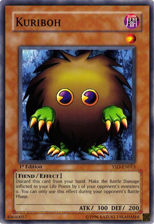Kuriboh YSD-EN013 card from Starter Deck 2006