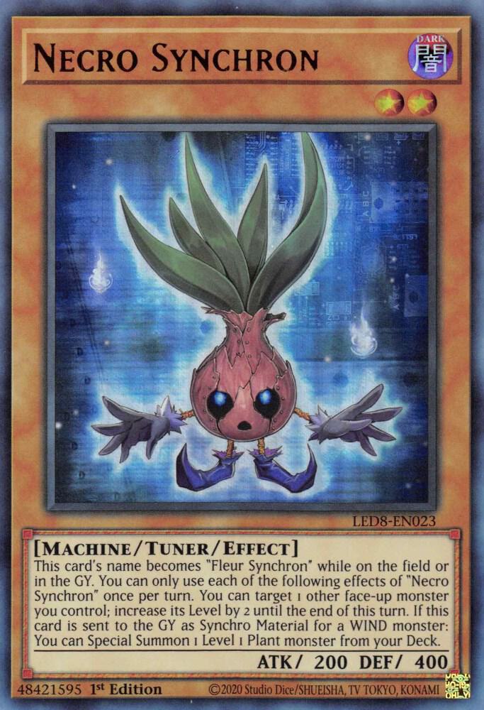 Necro Synchron LED8-EN023 card from Legendary Duelists: Synchro Storm