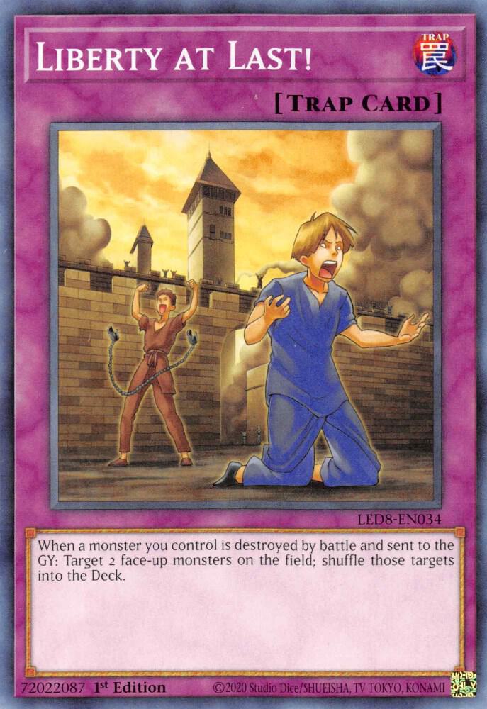 Liberty at Last! LED8-EN034 card from Legendary Duelists: Synchro Storm