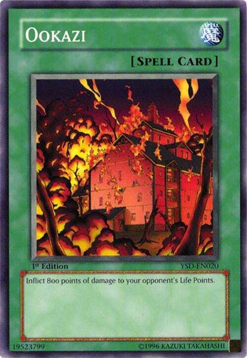 Ookazi YSD-EN020 card from Starter Deck 2006