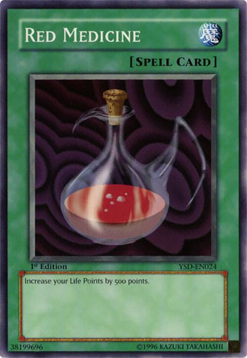Red Medicine YSD-EN024 card from Starter Deck 2006