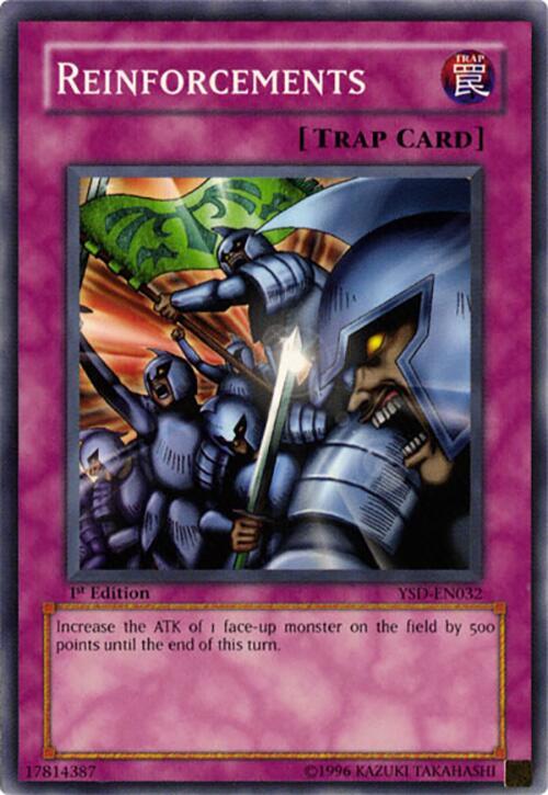 Reinforcements YSD-EN032 card from Starter Deck 2006