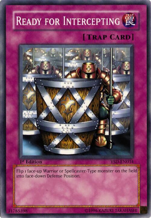 Ready for Intercepting YSD-EN034 card from Starter Deck 2006