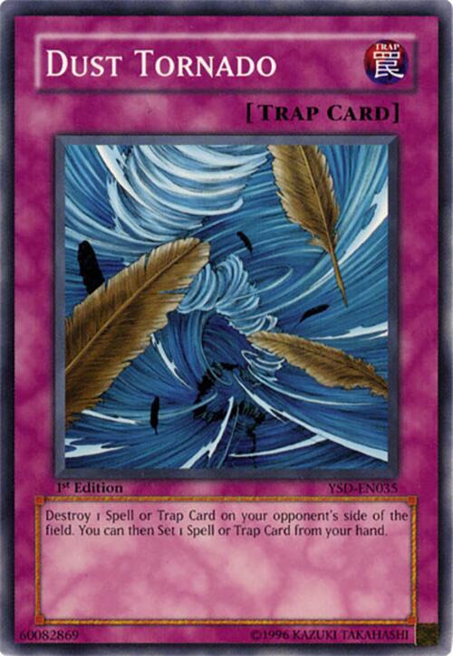 Dust Tornado YSD-EN035 card from Starter Deck 2006