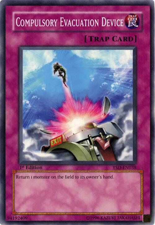 Compulsory Evacuation Device YSD-EN038 card from Starter Deck 2006