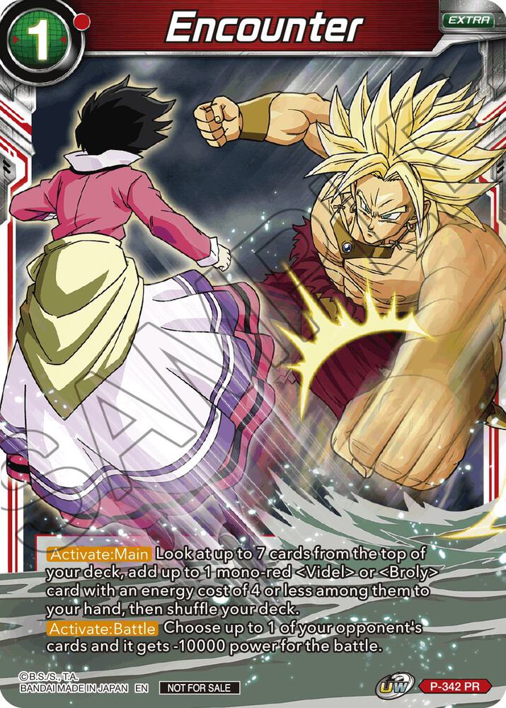 Encounter P-342 card from Tournament Promotion Cards