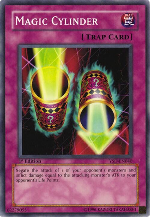 Magic Cylinder YSD-EN040 card from Starter Deck 2006