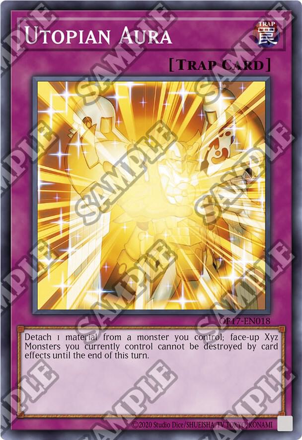 Utopian Aura OP17-EN018 card from OTS Tournament Pack 17
