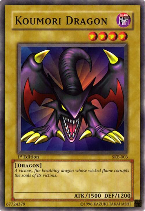 Koumori Dragon SKE-003 card from Starter Deck: Kaiba Evolution