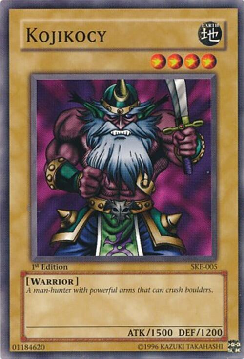 Kojikocy SKE-005 card from Starter Deck: Kaiba Evolution