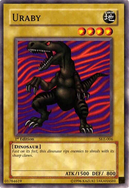 Uraby SKE-006 card from Starter Deck: Kaiba Evolution