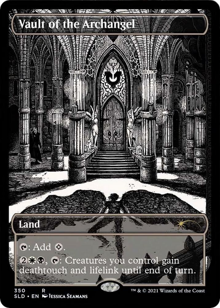 Vault of the Archangel 350 card from Secret Lair Drop Series