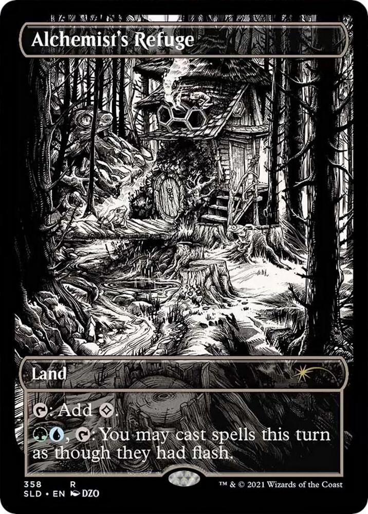 Alchemist's Refuge 358 card from Secret Lair Drop Series