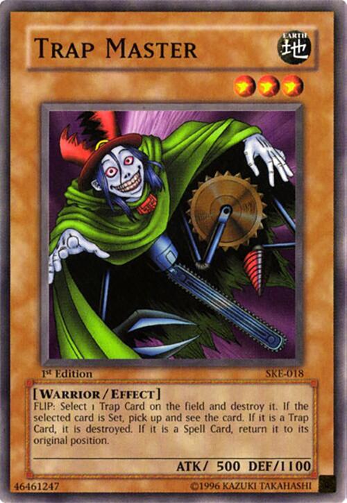 Trap Master SKE-018 card from Starter Deck: Kaiba Evolution
