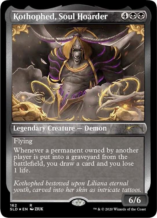 Kothophed, Soul Hoarder (Foil Etched) 162 card from Secret Lair Drop Series