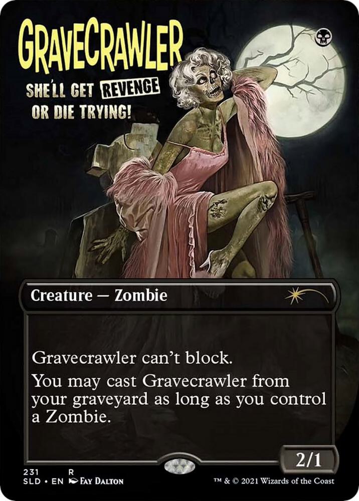 Gravecrawler 231 card from Secret Lair Drop Series