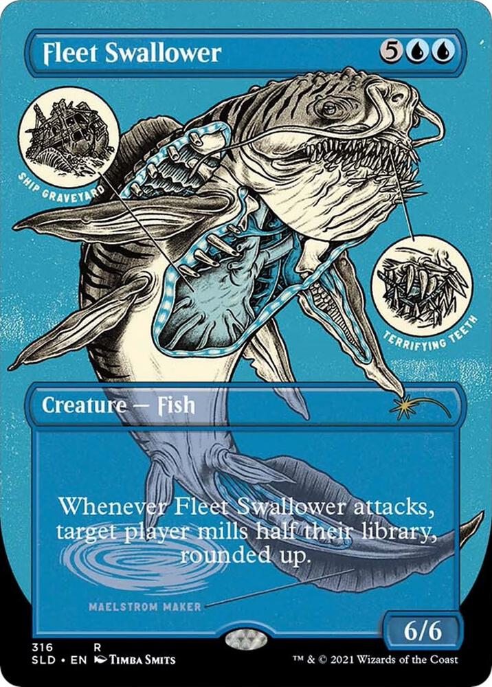 Fleet Swallower 316 card from Secret Lair Drop Series