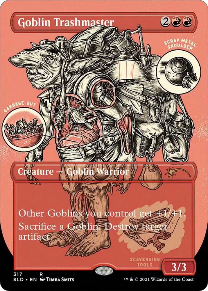 Goblin Trashmaster 317 card from Secret Lair Drop Series